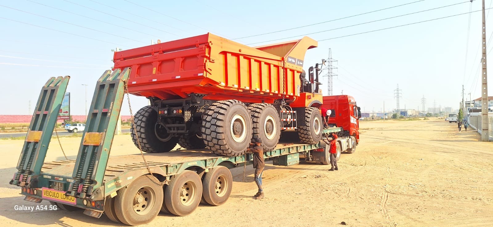 Mining Truck Transport